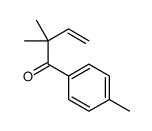 2,2-dimethyl-1-(4-methylphenyl)but-3-en-1-one Structure