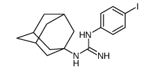 1-(4-iodophenyl)-3-(1-adamantyl)guanidine Structure