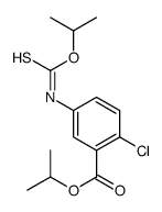 propan-2-yl 2-chloro-5-(propan-2-yloxycarbothioylamino)benzoate结构式