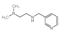 N,N-Dimethyl-N'-pyridin-3-ylmethyl-ethane-1,2-diamine Structure