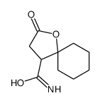 2-oxo-1-oxaspiro[4.5]decane-4-carboxamide Structure