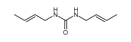 1,3-di(but-2-en-1-yl)urea Structure