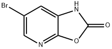 6-溴噁唑并[5,4-B]吡啶-2(1H)-酮结构式