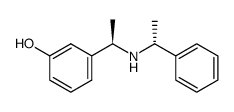 3-((R)-1-((R)-1-phenylethylamino)ethyl)phenol Structure