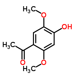 1-(4-Hydroxy-2,5-dimethoxyphenyl)ethanone结构式