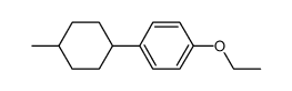 4-(4-ethoxyphenyl)-1-methylcyclohexane Structure