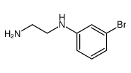 N'-(3-bromophenyl)ethane-1,2-diamine Structure