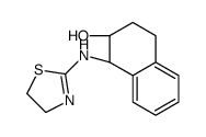 (1R,2R)-1-(4,5-dihydro-1,3-thiazol-2-ylamino)tetralin-2-ol structure