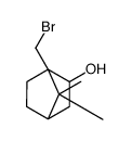 4-(bromomethyl)-7,7-dimethylbicyclo[2.2.1]heptan-3-ol结构式