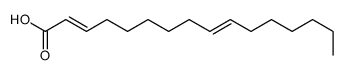 hexadeca-2,9-dienoic acid结构式