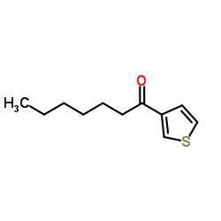 1-(3-Thienyl)-1-heptanone结构式