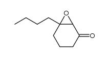 3-butyl-2,3-epoxycyclohexanone Structure