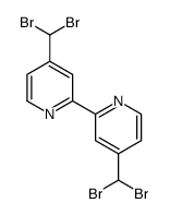 4-(dibromomethyl)-2-[4-(dibromomethyl)pyridin-2-yl]pyridine结构式