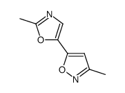Isoxazole, 3-methyl-5-(2-methyl-5-oxazolyl)- (9CI) picture