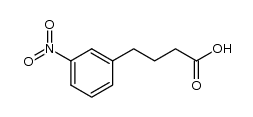 4-(3-Nitro-phenyl)-buttersaeure Structure