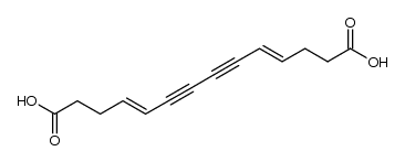 tetradeca-4t,10t-diene-6,8-diynedioic acid Structure