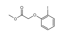 (2-iodo-phenoxy)-acetic acid methyl ester Structure