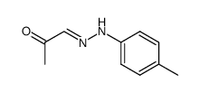 (E)-1-(p-tolylhydrazono)-2-propanone Structure