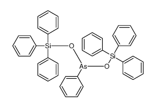 phenyl-bis(triphenylsilyloxy)arsane Structure