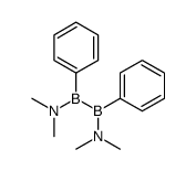 N,N,N',N'-Tetramethyl-1,2-diphenyl-1,2-diboraethane-1,2-diamine结构式