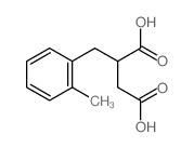 2-[(2-methylphenyl)methyl]butanedioic acid Structure