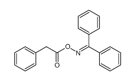 O-phenylacetyl benzophenone oxime Structure