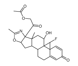 Fluazacort structure