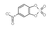 3-nitro-7,9-dioxa-8$l^{6}-thiabicyclo[4.3.0]nona-2,4,10-triene 8,8-dioxide structure