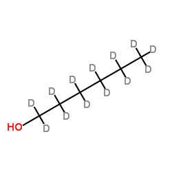 1-(2H13)Hexanol structure