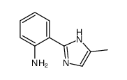 2-(4-METHYL-1H-IMIDAZOL-2-YL)-PHENYLAMINE Structure