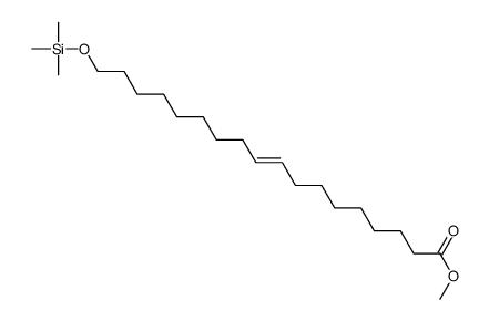 18-(Trimethylsilyloxy)-9-octadecenoic acid methyl ester结构式