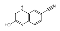 2-氧代-1,2,3,4-四氢喹喔啉-6-腈结构式