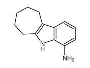 5,6,7,8,9,10-hexahydrocyclohepta[b]indol-4-amine结构式