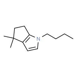 Cyclopenta[b]pyrrole, 1-butyl-1,4,5,6-tetrahydro-4,4-dimethyl- (9CI)结构式