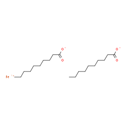 Decanoic acid iron(III)salt结构式