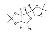 2-O,3-O:5-O,6-O-Bis(isopropylidene)-α-D-talofuranose structure