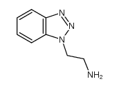 2-(1H-苯并[d][1,2,3]三唑-1-基)乙胺结构式