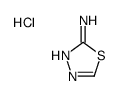 1,3,4-thiadiazol-2-amine,hydrochloride Structure