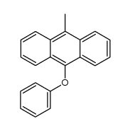 methyl-9-phenoxy-10 anthracene Structure