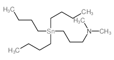 1-Propanamine,N,N-dimethyl-3-(tributylstannyl)- structure