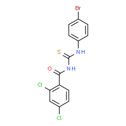 N-{[(4-bromophenyl)amino]carbonothioyl}-2,4-dichlorobenzamide picture