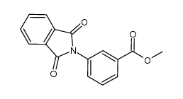 N-(3-methoxycarbonylphenyl)phthalimide Structure