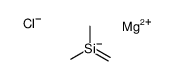 magnesium,methanidyl(dimethyl)silane,chloride结构式