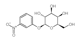3-Nitrophenyl beta-D-galactopyranoside Structure