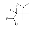 3-Chloro-2,2,3-trifluoro-N,N,1,1-tetramethyl-1-propanamine结构式