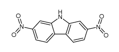 2,7-dinitro-9H-carbazole Structure