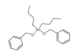 dibutyl-bis(benzyloxy)tin结构式