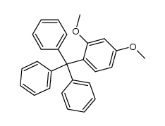 2,4-dimethoxy-1-trityl-benzene结构式