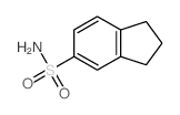 1H-Indene-5-sulfonamide,2,3-dihydro-结构式