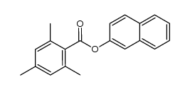 2-naphthyl 2,4,6-trimethylbenzoate结构式